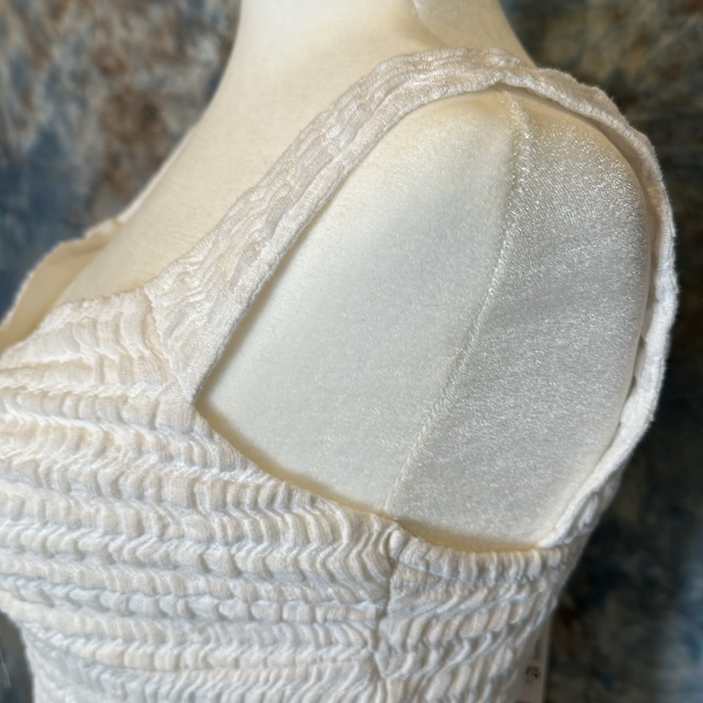 NWT No Comments White body con sheath dress with high slits Sz M - Picture 11 of 14